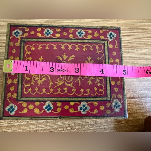 Cost Plus World Market Shekhawati Painted Box - Picture 9 of 9